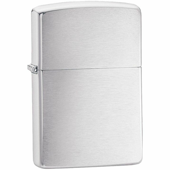 Зажигалка Zippo Classic Brushed, серебристая