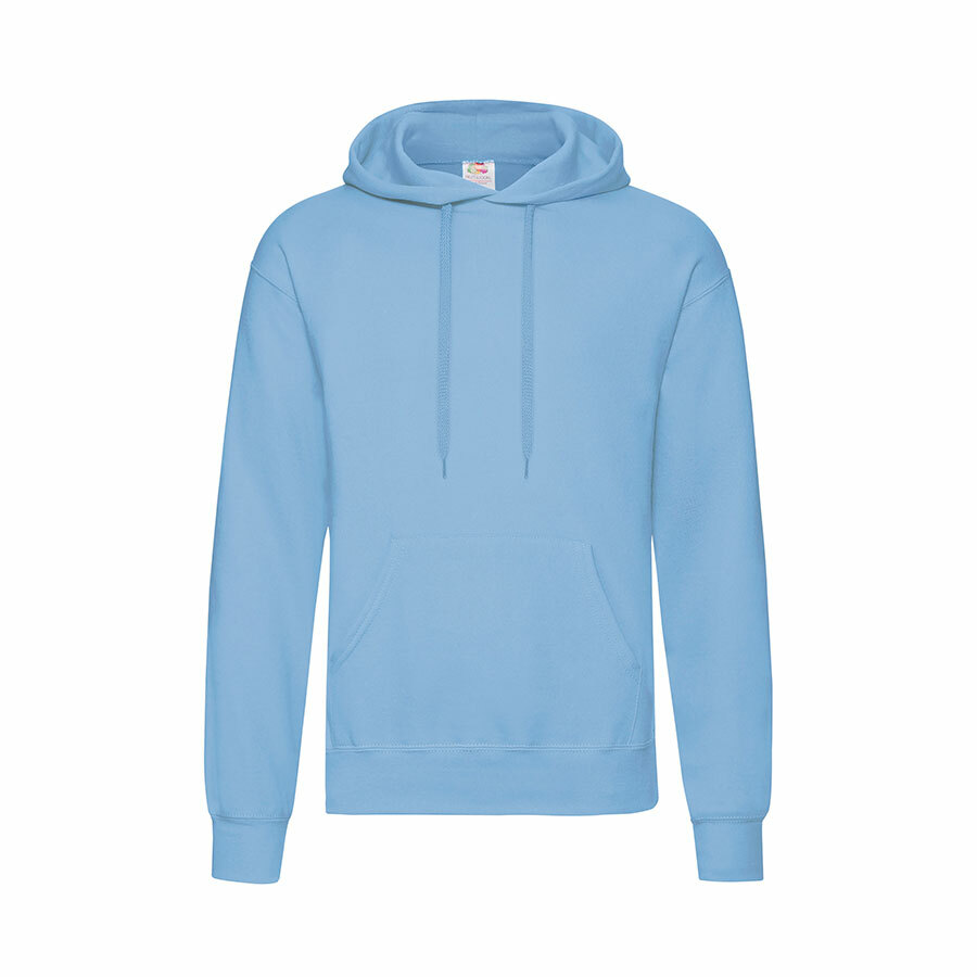 Толстовка &quot;Hooded Sweat&quot;, небесно-голубой_2XL, 80% х/б, 20% п/э, 280 г/м2