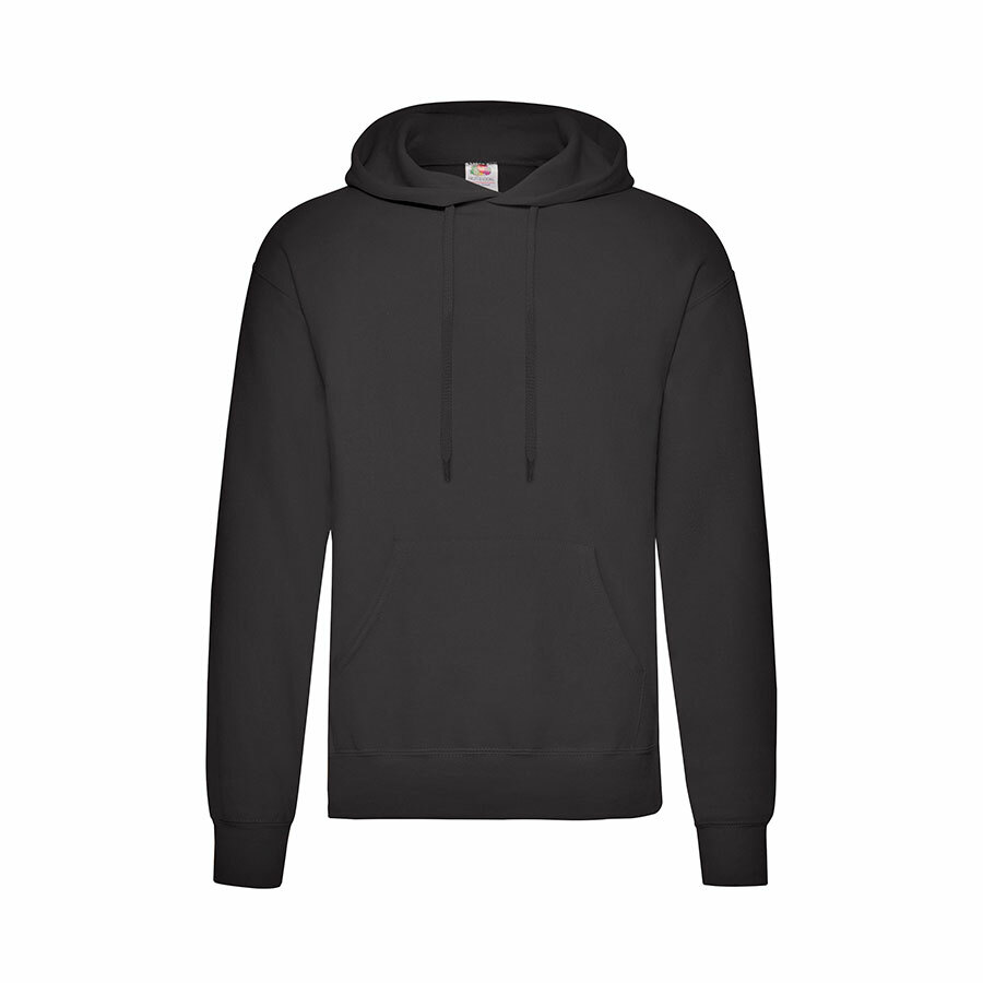 Толстовка &quot;Hooded Sweat&quot;, черный_S, 80% х/б, 20% п/э, 280 г/м2