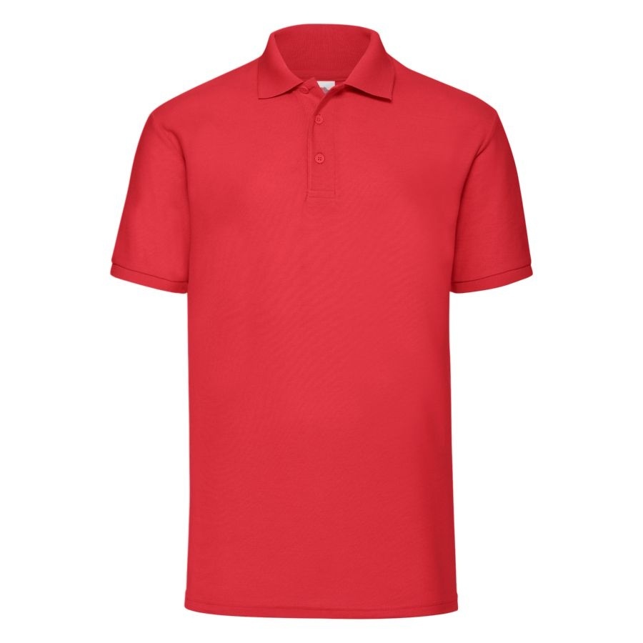 Поло &quot;65/35 Polo&quot;, красный_2XL, 65% п/э, 35% х/б, 180 г/м2