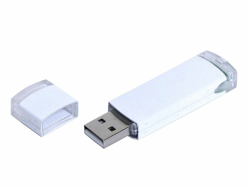 USB 3.0- флешка промо на 64 Гб прямоугольной классической формы