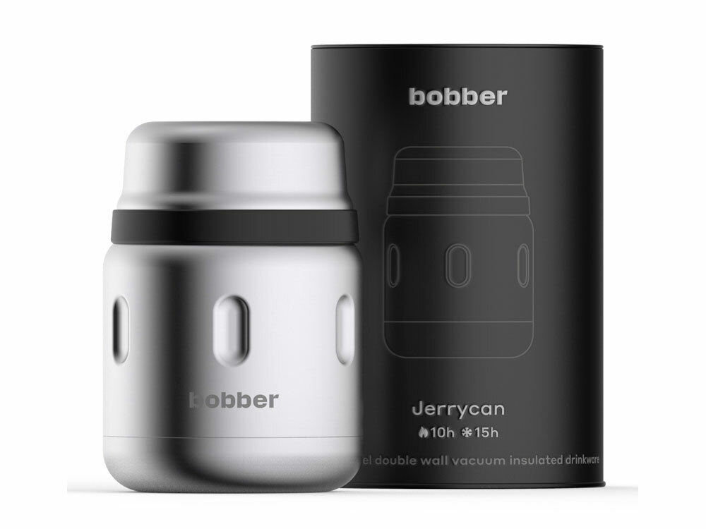 Термос для еды, вакуумный, бытовой, тм &quot;bobber&quot;. Объем 0.47 литра. Артикул Jerrycan-470 Matte