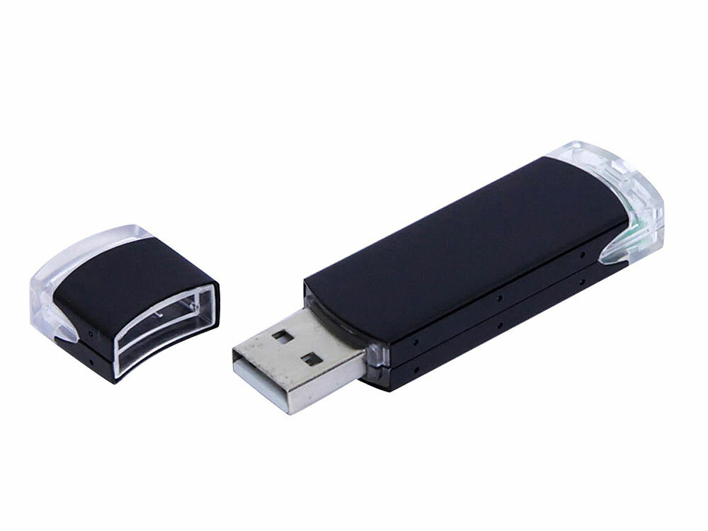 USB 3.0- флешка промо на 64 Гб прямоугольной классической формы