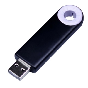 USB 3.0- флешка промо на 32 Гб прямоугольной формы, выдвижной механизм