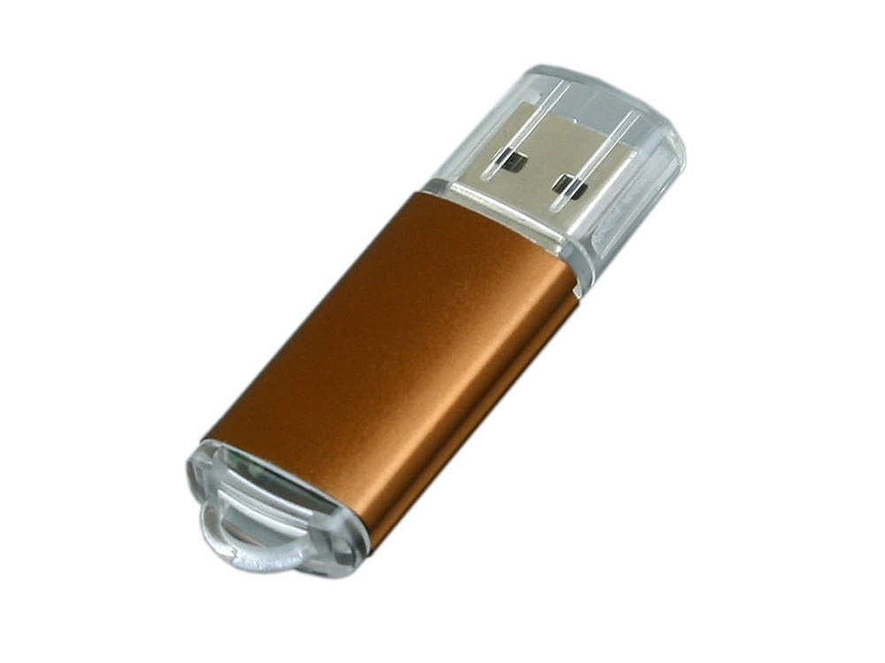 USB-флешка на 16 Гб с прозрачным колпачком