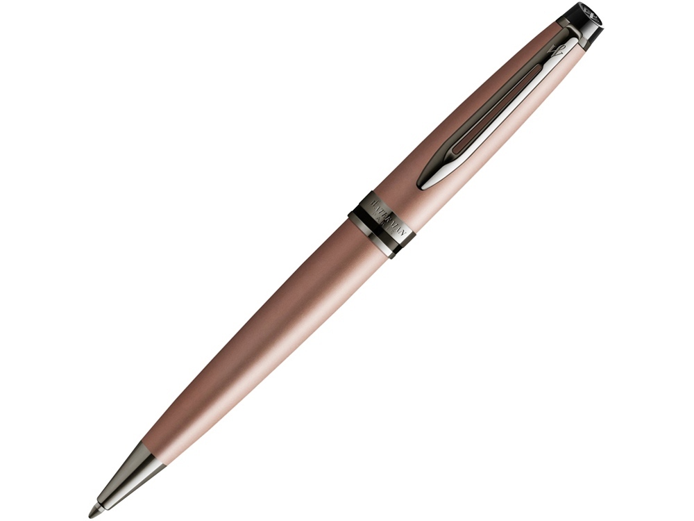 Шариковая ручка Waterman Expert Rose Gold, цвет чернил Mblue,  в подарочной упаковке