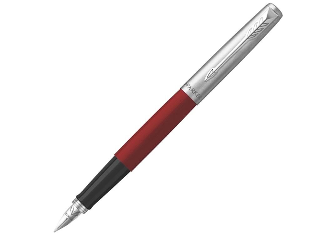 Перьевая ручка Parker Jotter Red CT , перо: F, цвет чернил: black, в подарочной упаковке